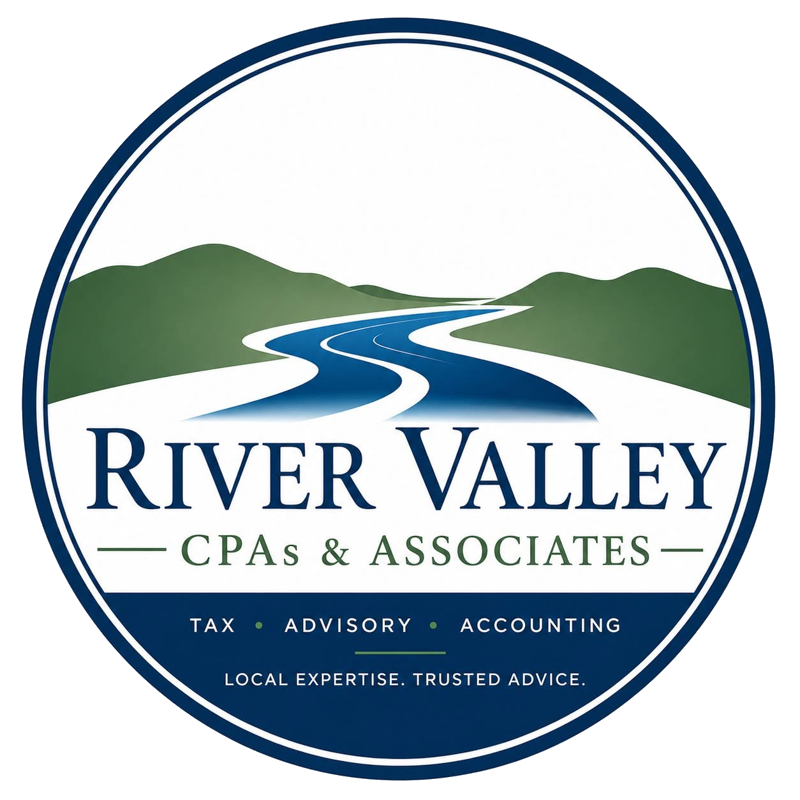 River Valley CPAs & Associates logo